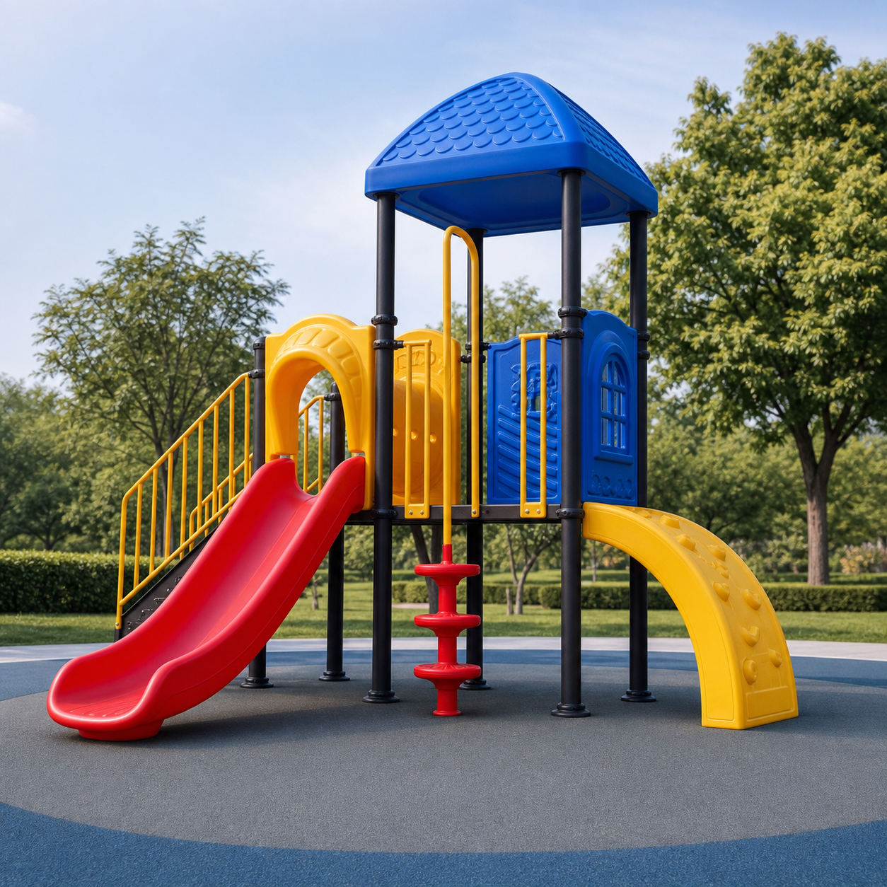Rotomoulded playground equipment