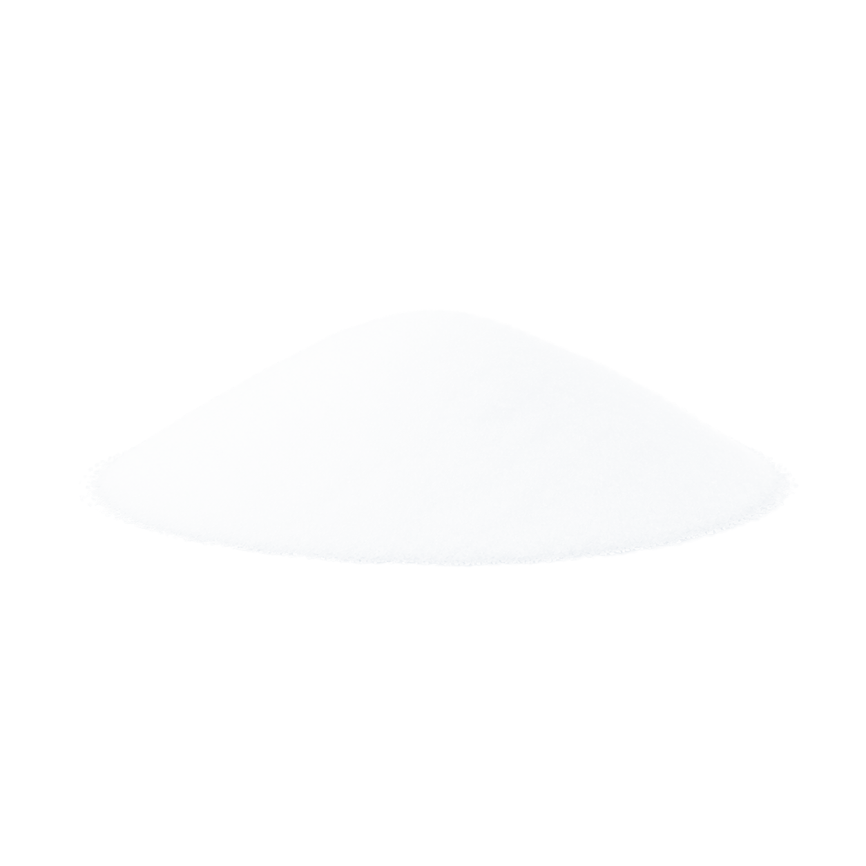 White virgin LLDPE powder mound